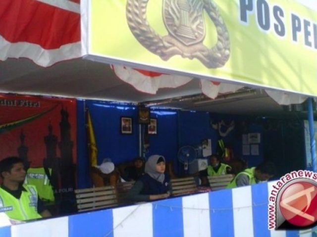 Posko Mudik Simpang Lima Kota Semarang