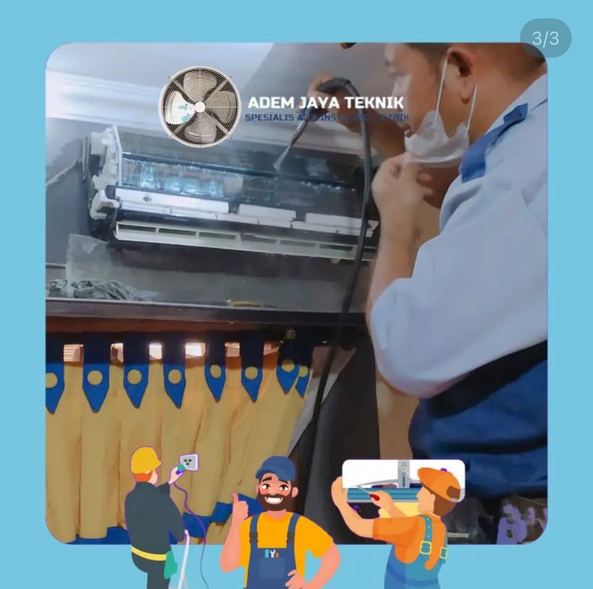 Service AC Semarang (Adem Jaya Teknik)