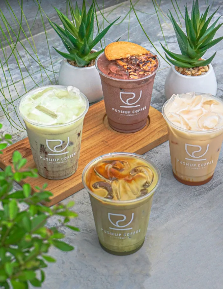 menu pushup coffee